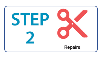 Step two icon - repairs