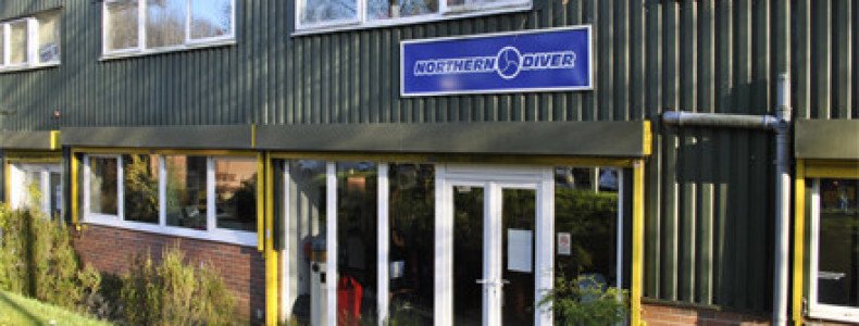 Northern Diver shop and offices, based in Appley Bridge