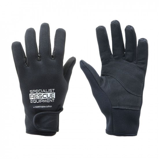 2mm black SRE rescue rope gloves