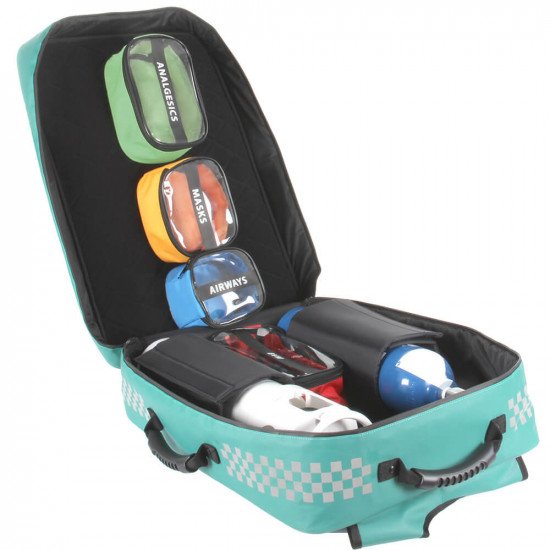 Zipped removable compartments and padded cylinder covers
