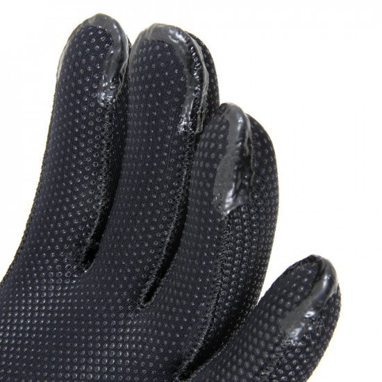 Liquid taped fingertips for added protection on the arctic survivor glove
