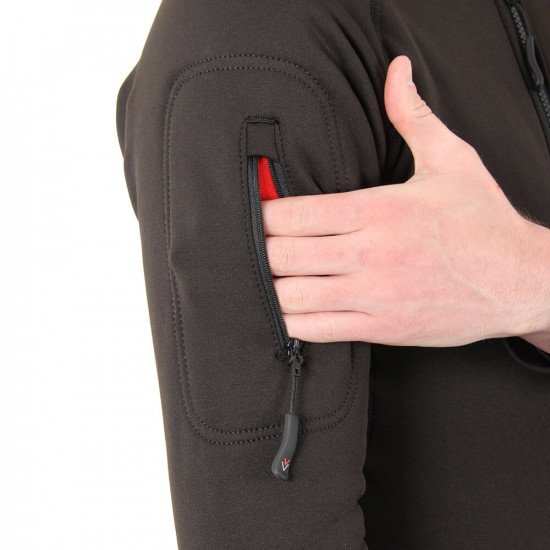 Bodycore Sub Zero Undersuit - with zipped pocket on the arm, opened