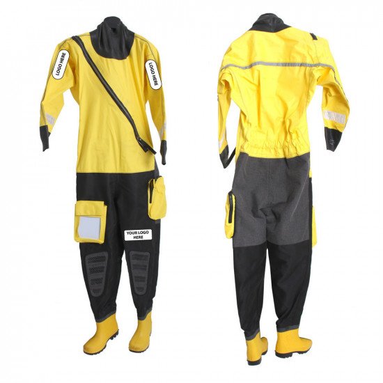 Easy to don rescue suit, ideal for fast rescue and response swimming applications