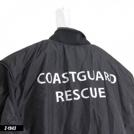 Thermalux undersuit with coastguard rescue branding on the back