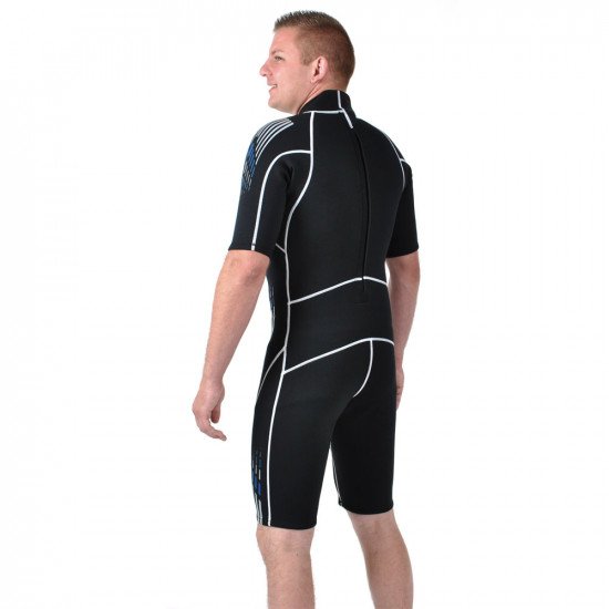  3mm Wild Water Shortie Wetsuit for Surfing, Snorkeling & Diving Equipment