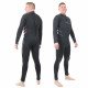 A one piece steamer wetsuit suitable for a range of diving conditions