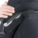 7mm Rear Entry Wetsuit - close-up of YKK® zip, zip pull and neoprene zip cover