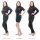 The Delta Flex Semi-Tech Wetsuit is available in a women's pattern 
