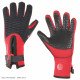  Red optimum dive gloves in 3mm neoprene