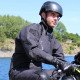 Black surface watersports suit