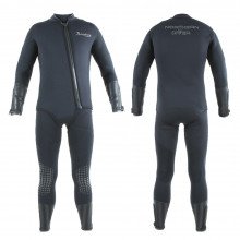 Delta Flex Black wetsuit built for commercial divers and used by the worlds military