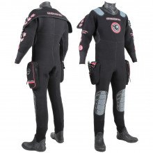 with Boot Size UK 11 Size XL Northern Diver Vortex Dry Suit EU 45 