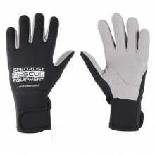  2mm black and grey specialist rescue rope gloves