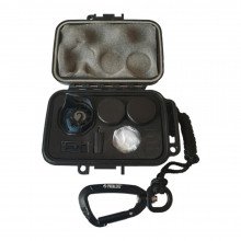 Paralenz Maintenance Kit - open travel case with the maintenance contents inside