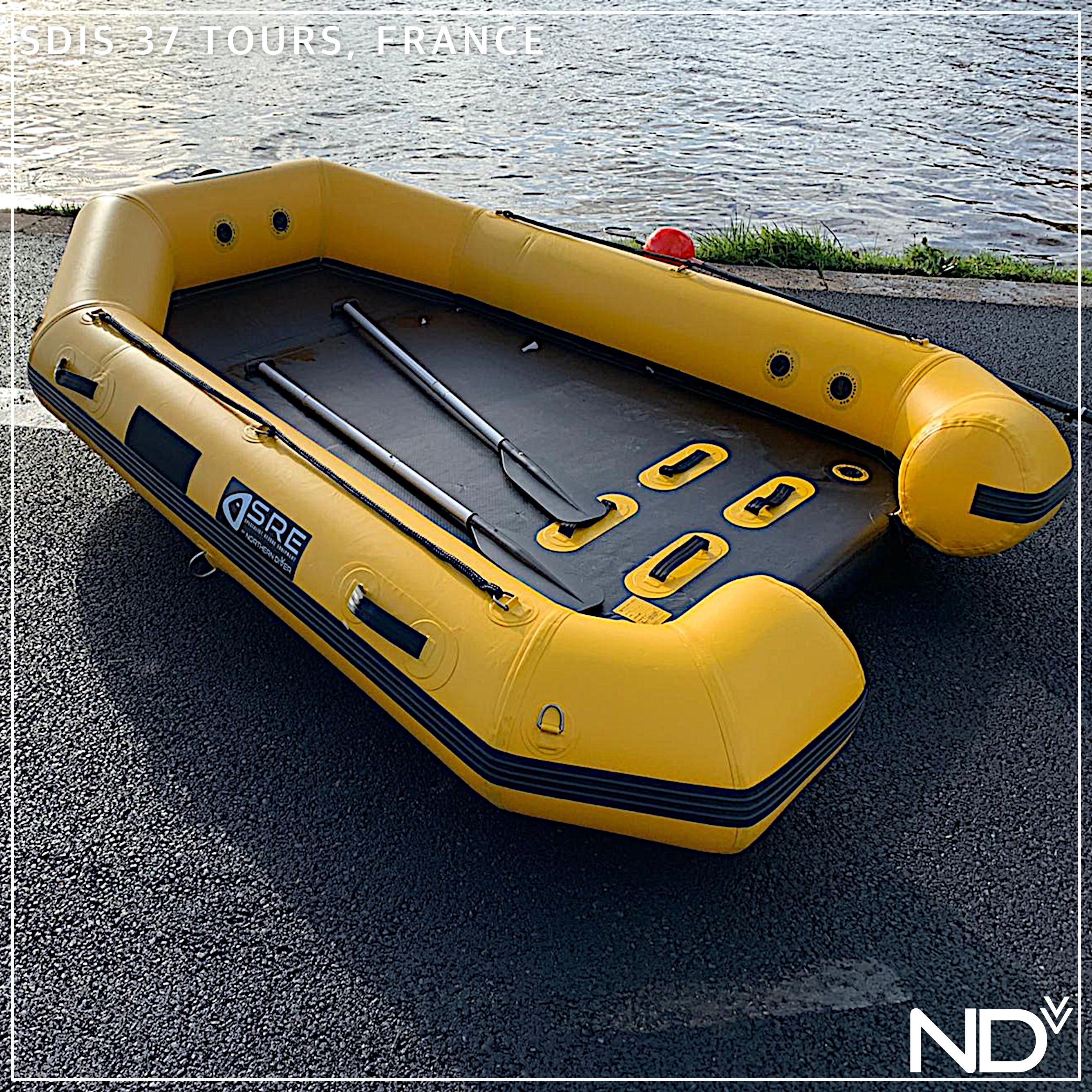 RR-MAX Rescue Raft | SDIS 37 Tours, France