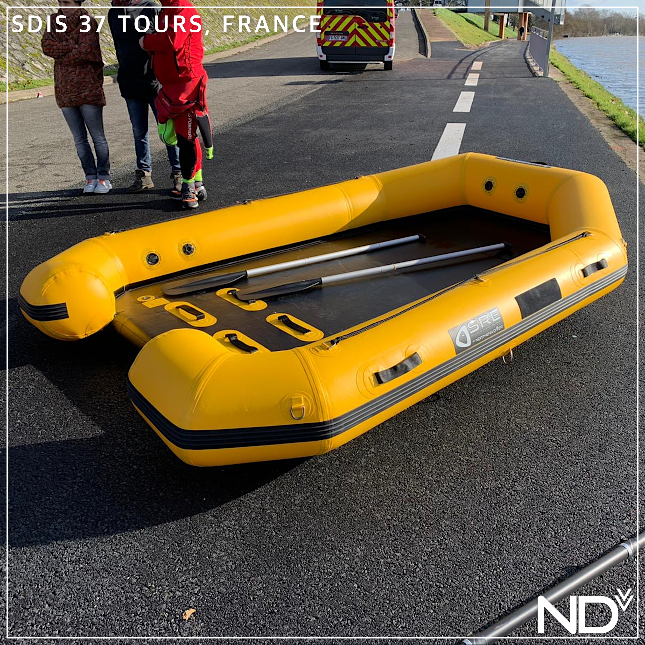 RR-MAX Rescue Raft | SDIS 37 Tours, France
