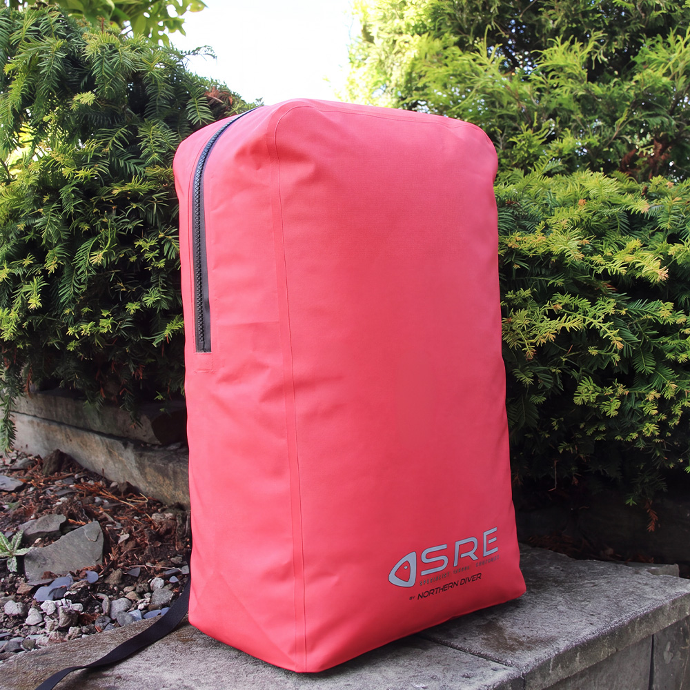 60L Red YKK® Zipped Dry Bag