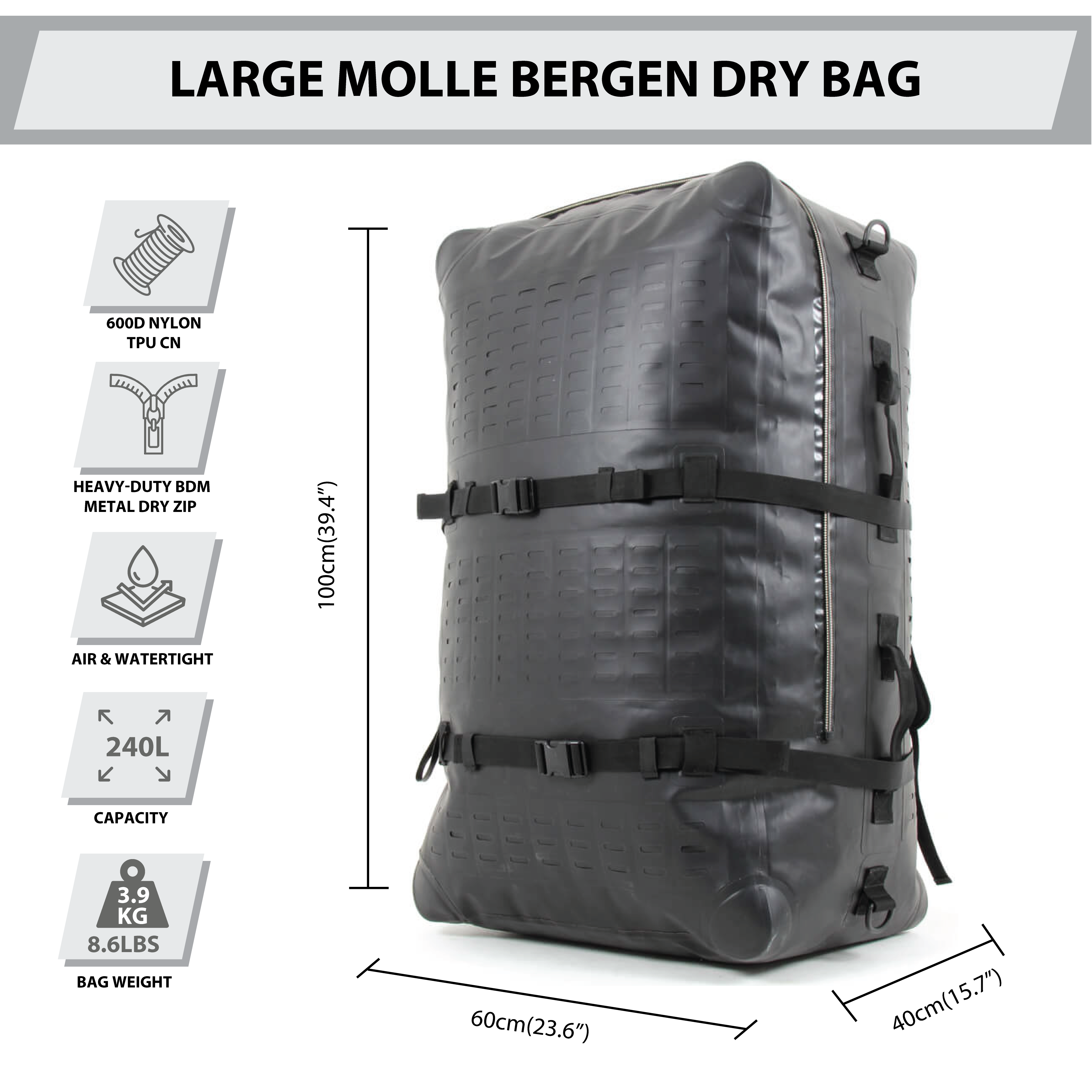 Berg Bag | Dimensions