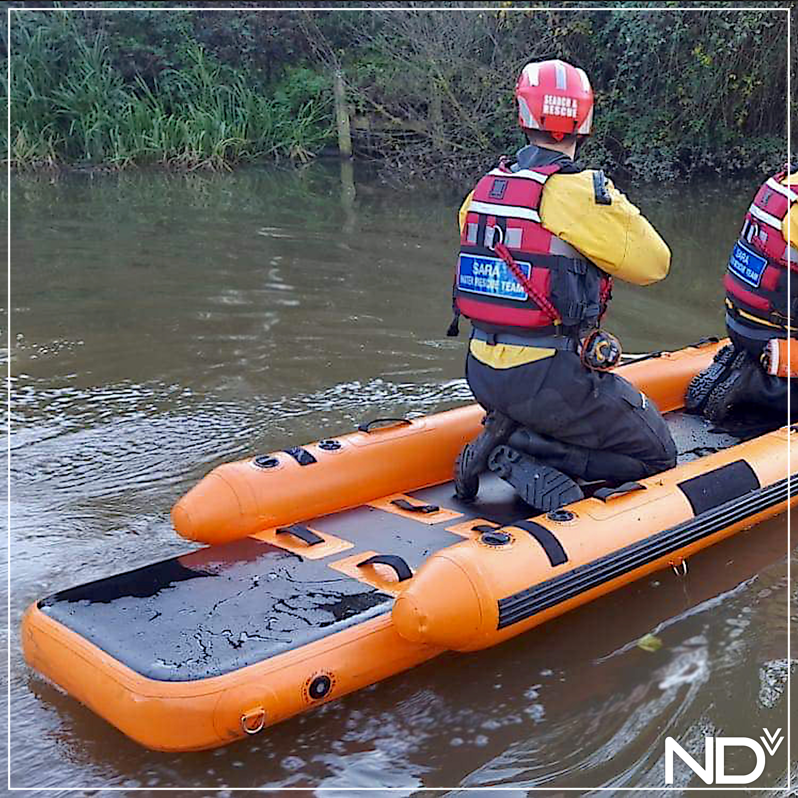 RR4 Rescue Sled | Orange version, utilised by SARA