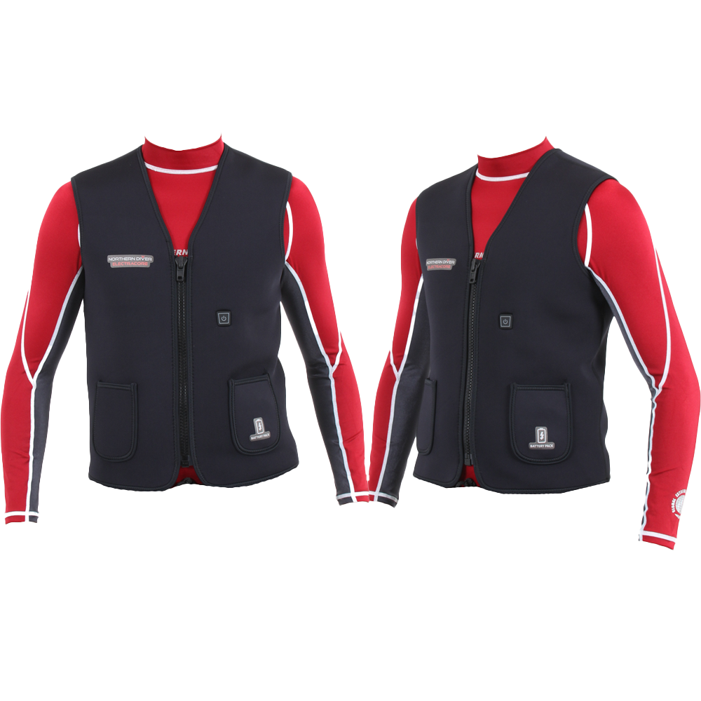 front and side view of vest