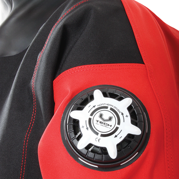 Vortex V2 Red Rear Entry Drysuit