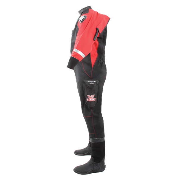 Vortex V2 Red Rear Entry Drysuit