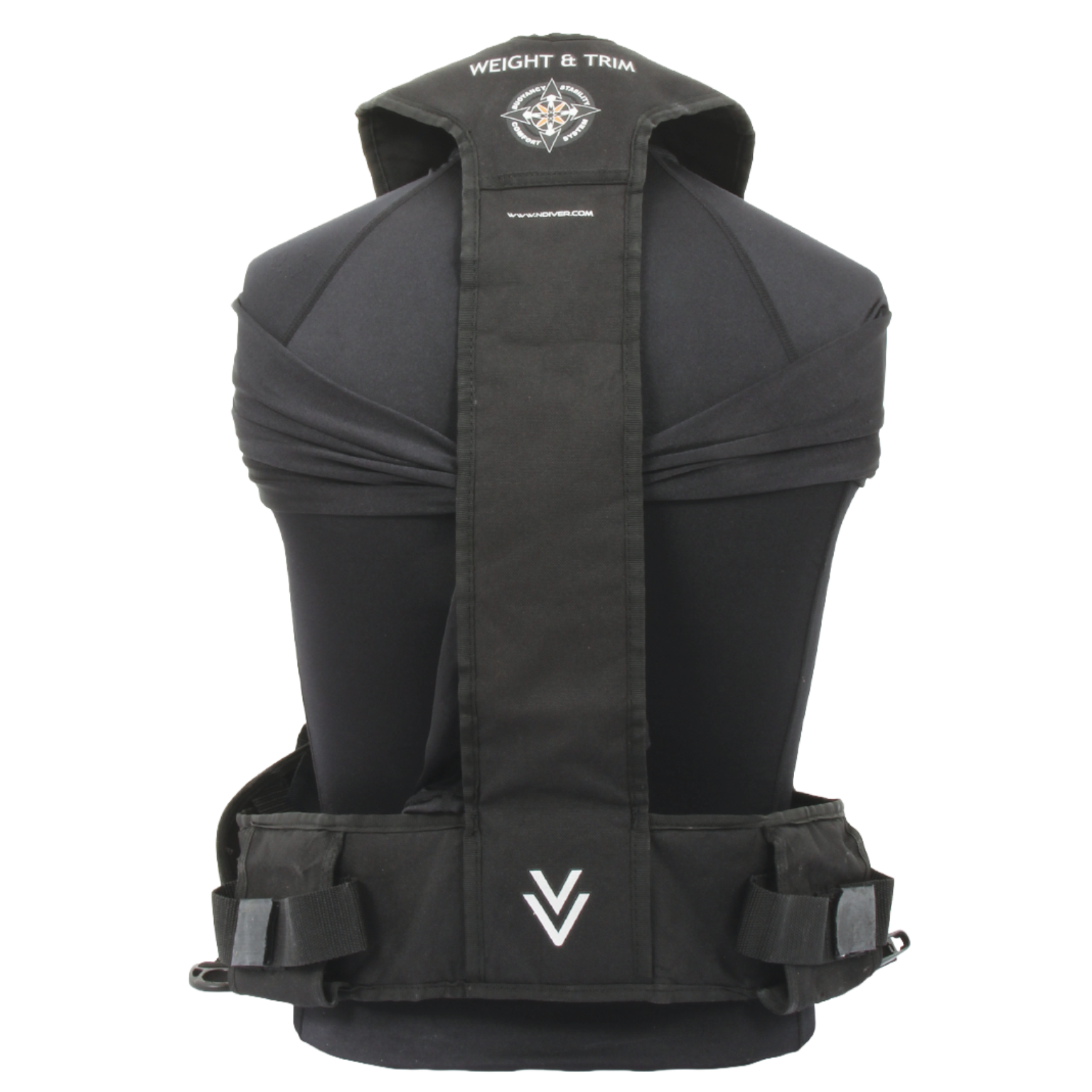 Outlet Weight & Trim V2 Harness - Velcro closing weight pockets