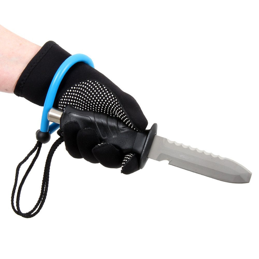 Diving Lanyard | Lanyard attached to Knife 