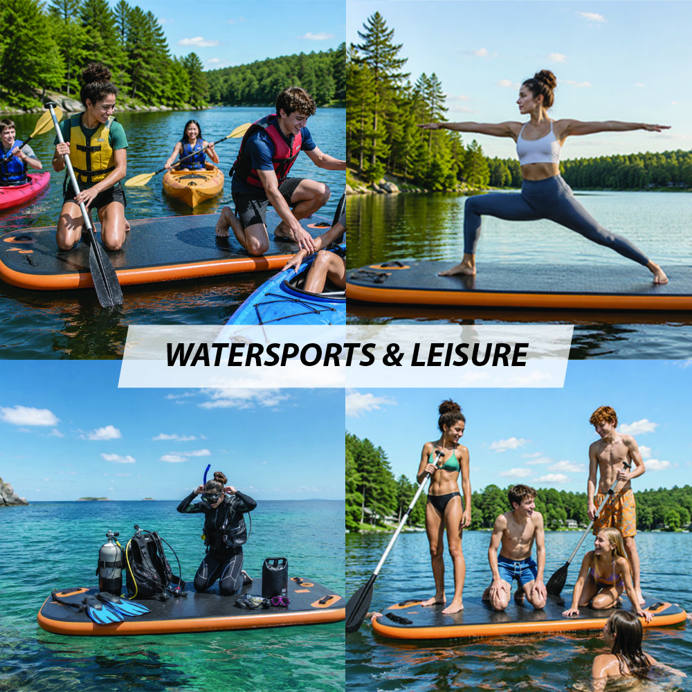FloatDeck | watersports montage photos