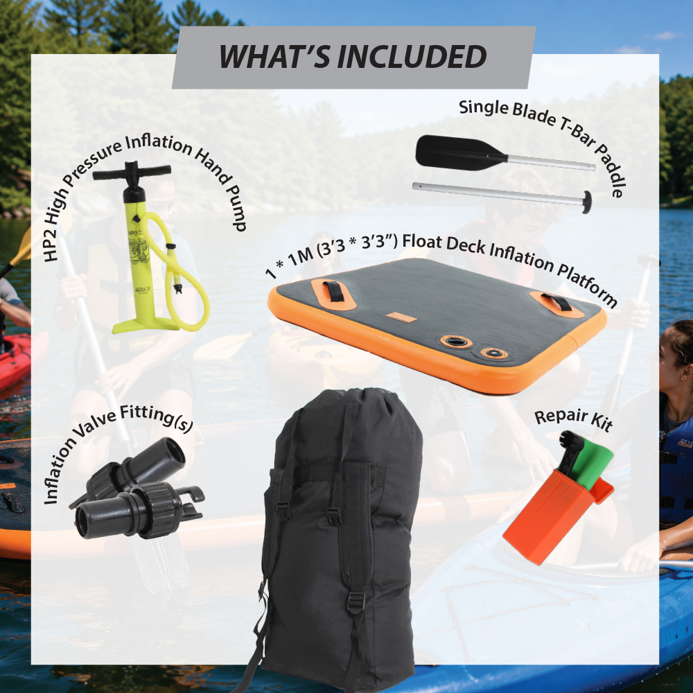 FloatDeck | What's included in your purchase