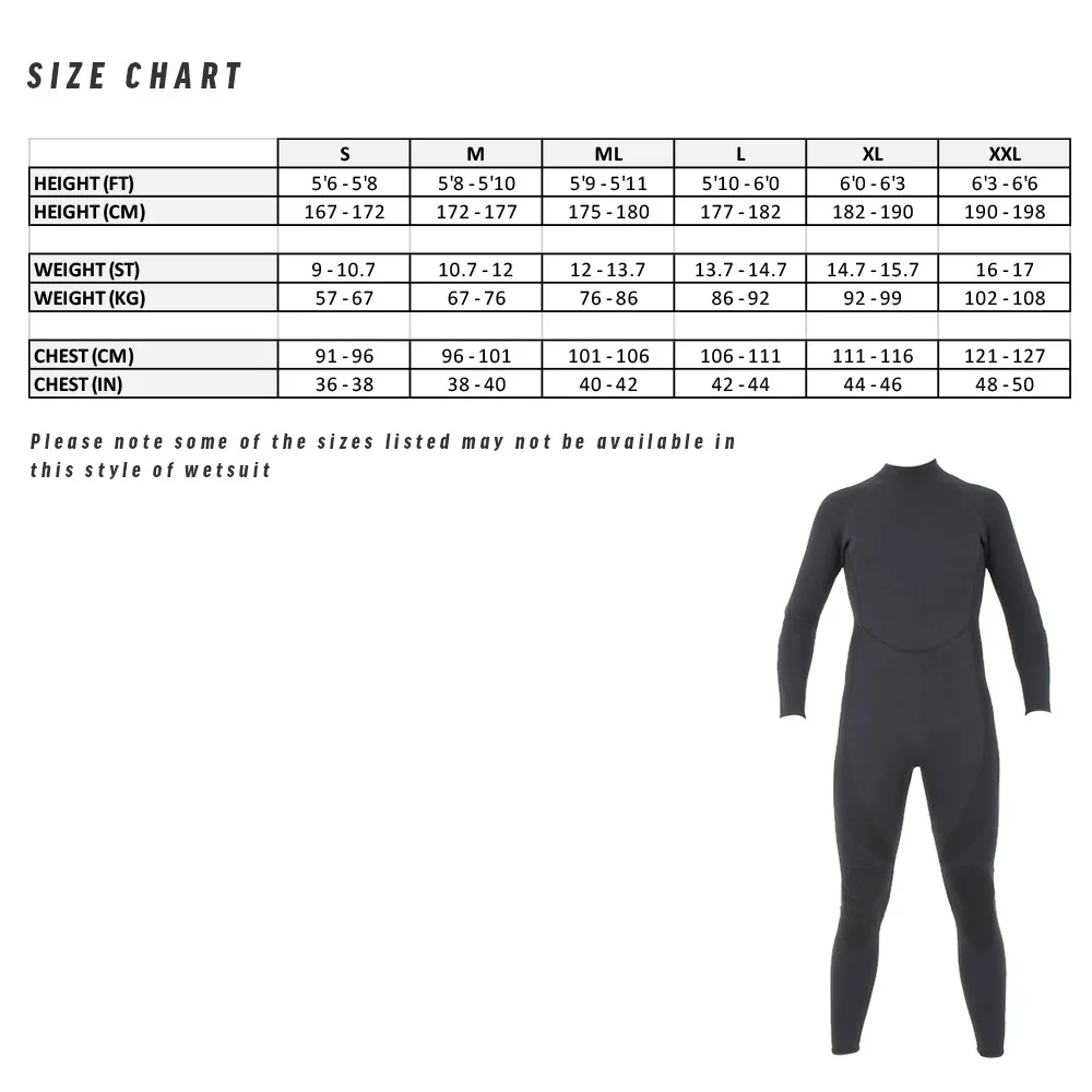 OUTLET | 3mm Military Wetsuit - S