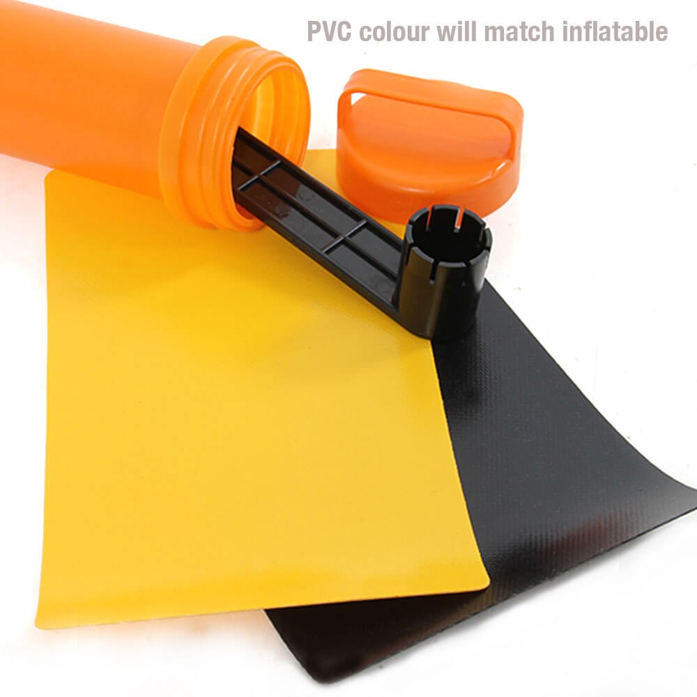 RR4 Rescue Sled is supplied with a repairs kit (PVC patches matching the colour of your sled