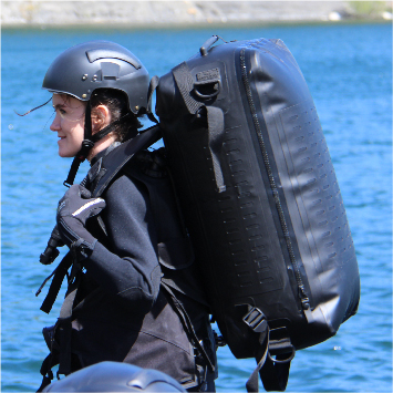Welded zipped dry bags from Northern Diver