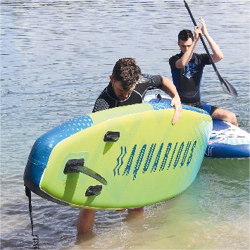 Inflatable paddle boards supplied by Northern Diver