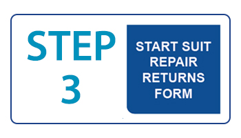 Step three icon - repairs form