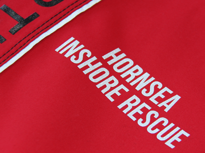 Hornsea Inshore Rescue custom branding