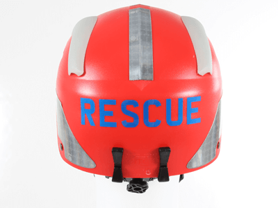 Manta MH/3 Helmet - Rescue Team custom branding