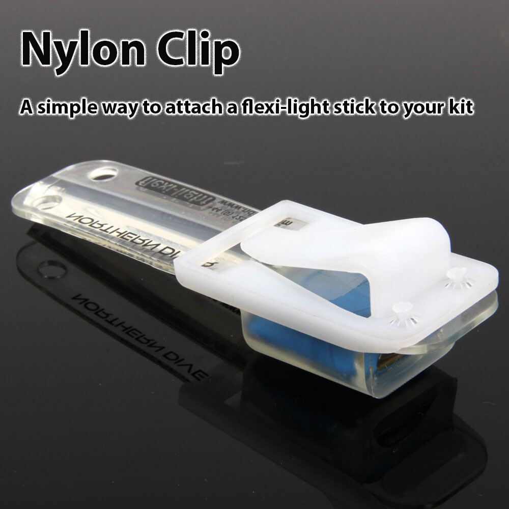 Clip to be used with Flexi-Light sticks by Northern Diver