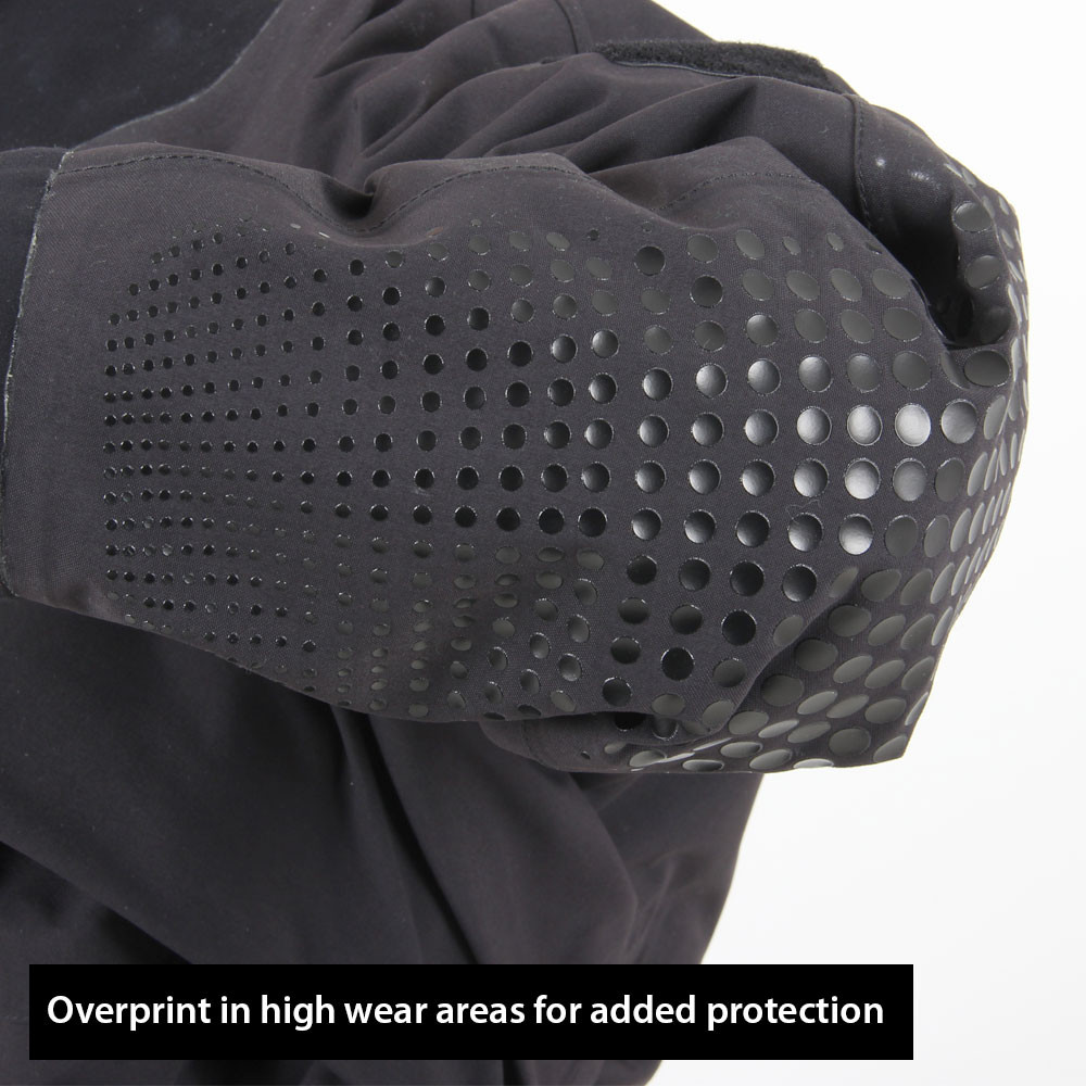 Our lightweight surface suits have protective over print in high wear areas